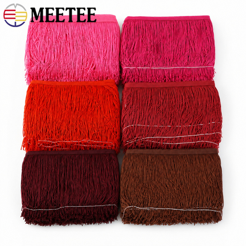 Fringe Ribbon Sewing - ริบบิ้นพู่ยาว 10-30 ซม. สำหรับตกแต่งชุดเดรส ชุดราตรี ชุดปาร์ตี้