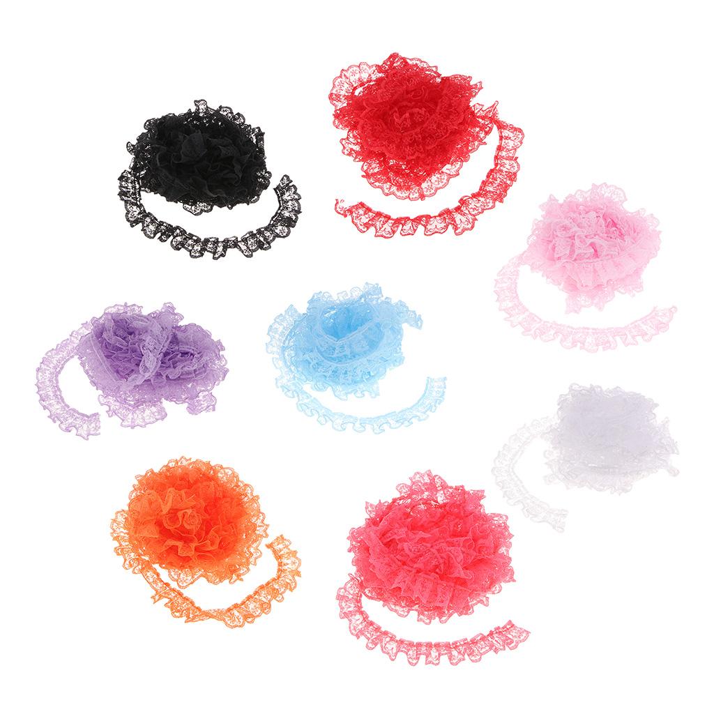 ริบบิ้นลูกไม้ยืดหยุ่นโพลีเอสเต - Lace Ribbon Trim บทวิจารณ์และราคา