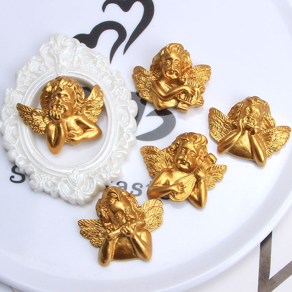 อุปกรณ์ตกแต่งเรซิ่นรูปนางฟ้า 1 - Craft Embellishments บทวิจารณ์และราคา