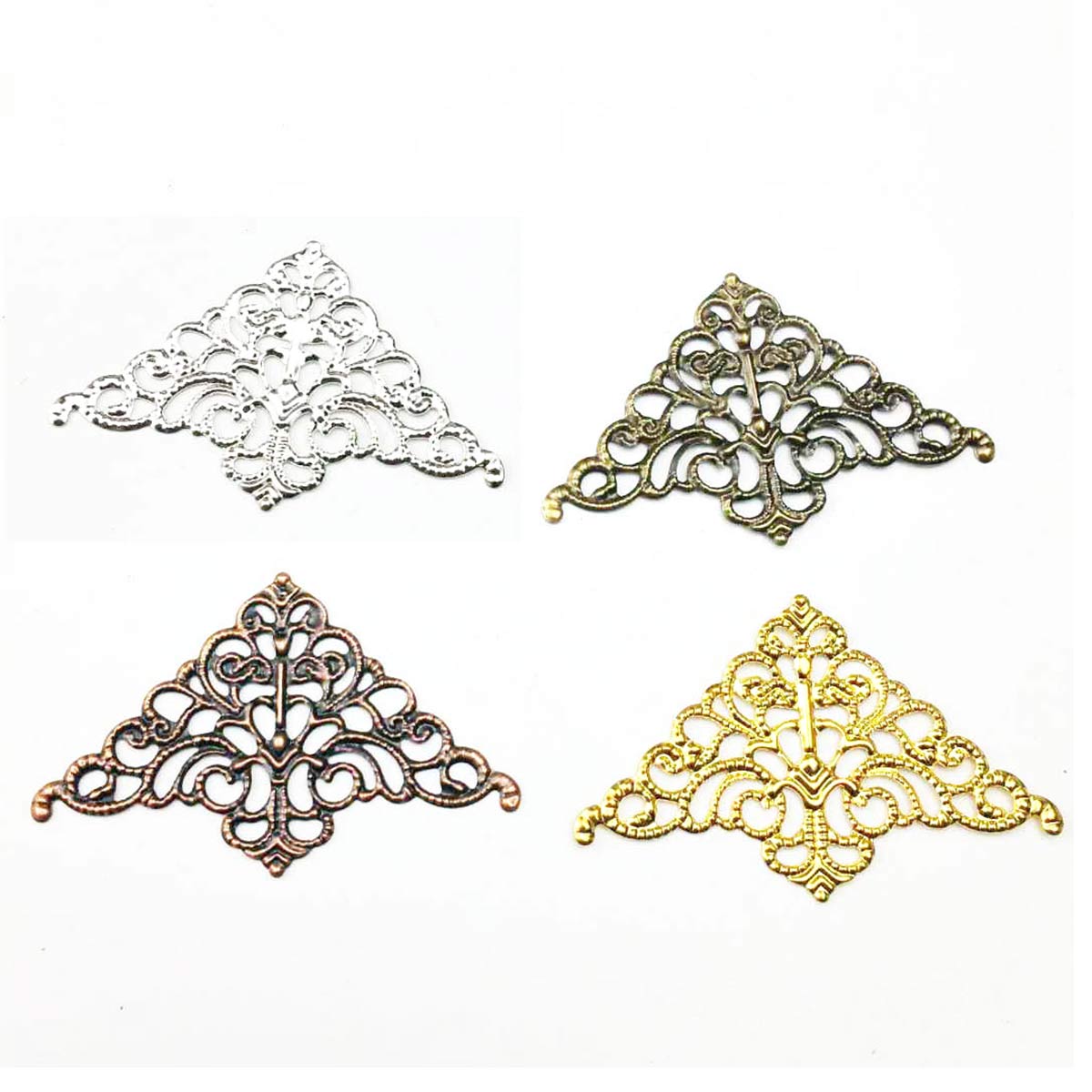 200 ชิ้น ตัวเชื่อมแบบกลวงลายสา - Craft Embellishments บทวิจารณ์และราคา