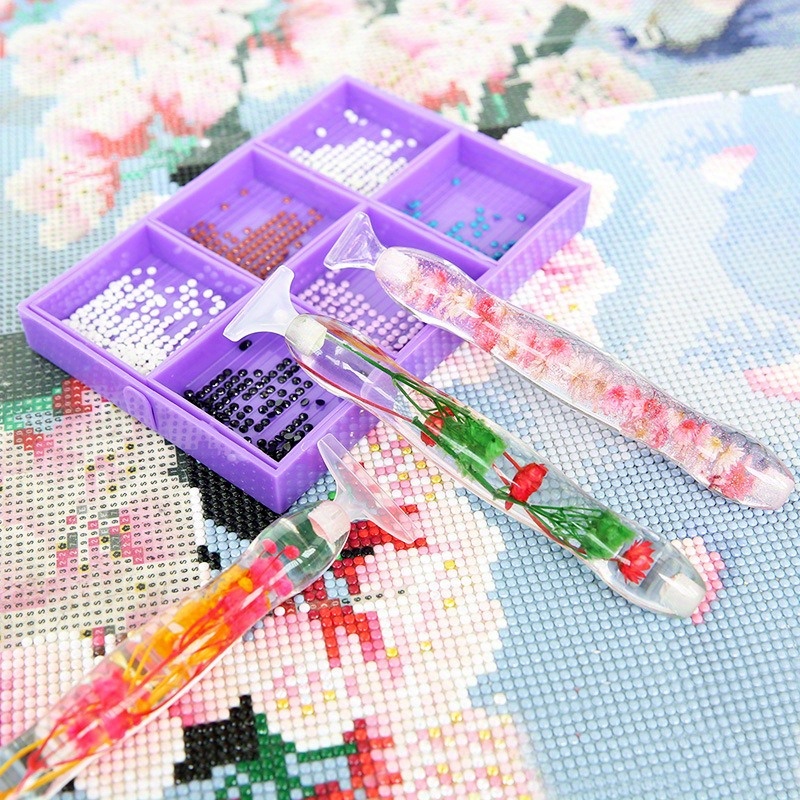 ชุดปากกาเพชรเรซิ่น 5 มิติ ลายด - Embellishment Crafts บทวิจารณ์และราคา